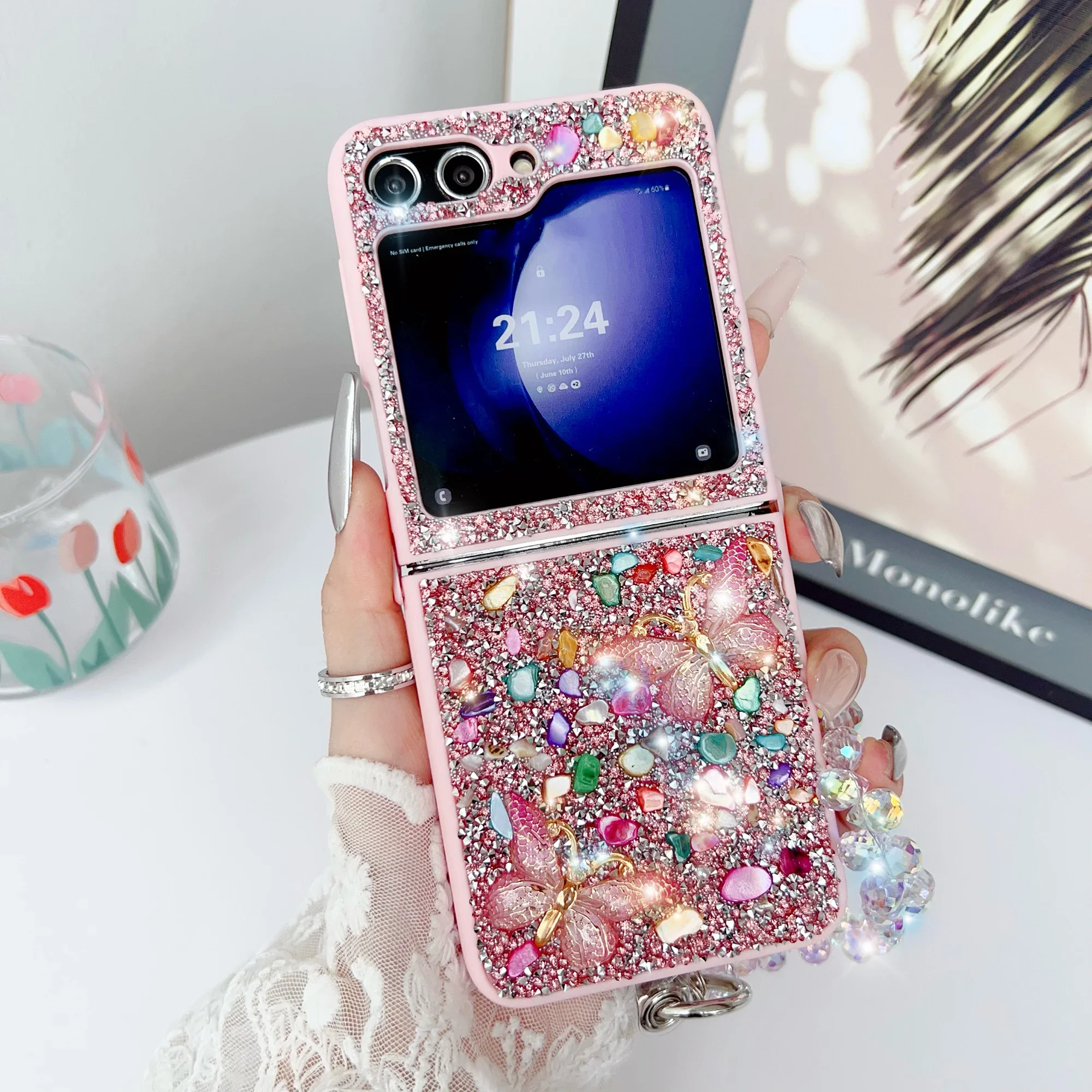 Phone Cases Cute - Lüks Glitter Telefon Kılıfı Samsung Galaxy