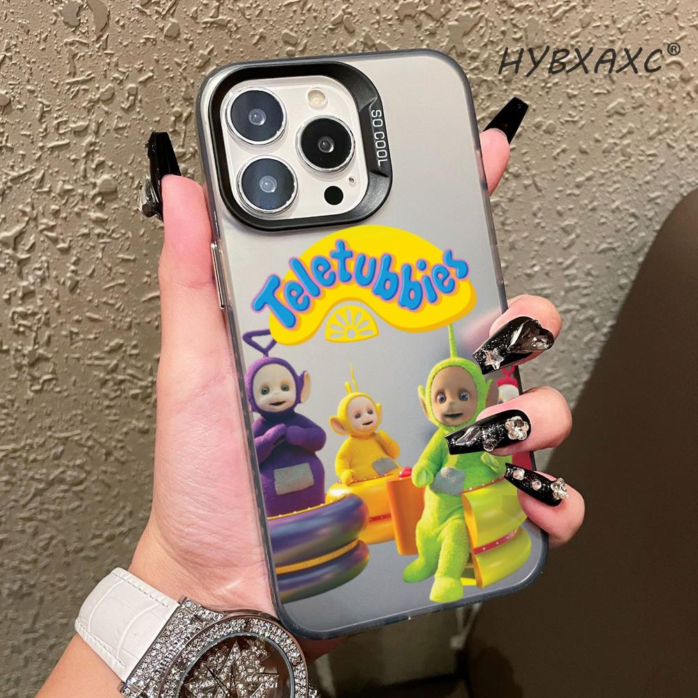 Phone Cases Cute - HD Sevimli T-Teletubbies-Es Telefon Kılıfı IPhone