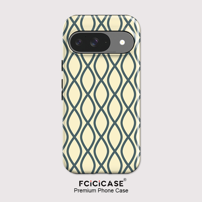Phone Cases Pixel 10 - Fcicicase Moda Çizgili Baskılı Telefon Kılıfı