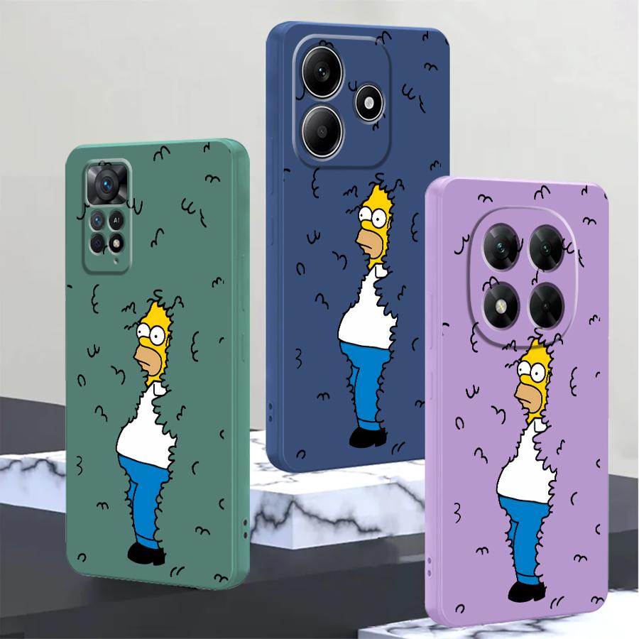 Phone Cases Xiaomi Redmi 12 - S-Simpsons Cool Bart Telefon Kılıfı Xiaomi
