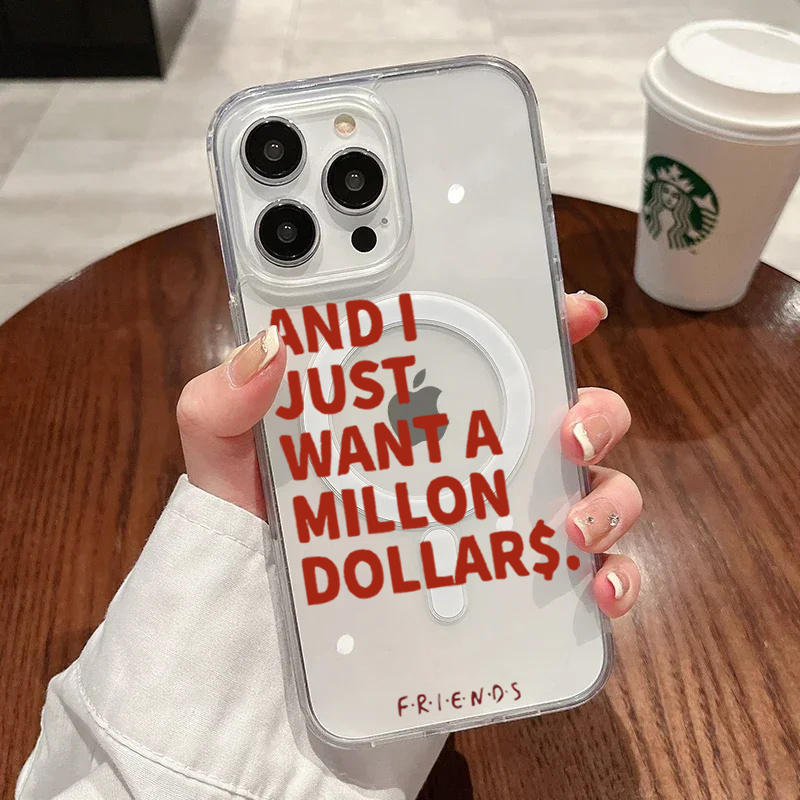 Phone Cases Mous - Moda Soyut Alıntılar Desenli iPhone 17