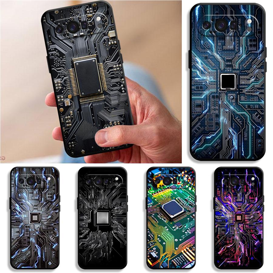 Phone Cases Pixel 10 - Retro devre kartı Funda telefon kılıfı