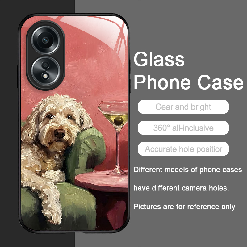 Yağlı Boya Sarı Köpek Siyah Ke - Phone Cases Oppo incelemesi ve fiyatı