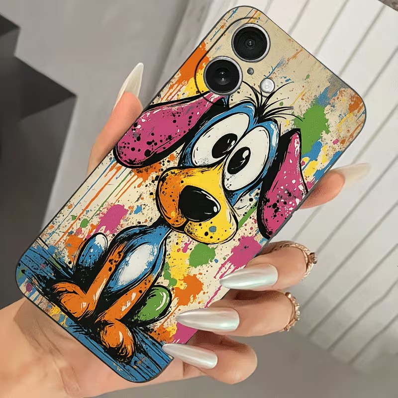 Graffiti Renkli Köpek Yavrusu  - Phone Cases Mous incelemesi ve fiyatı