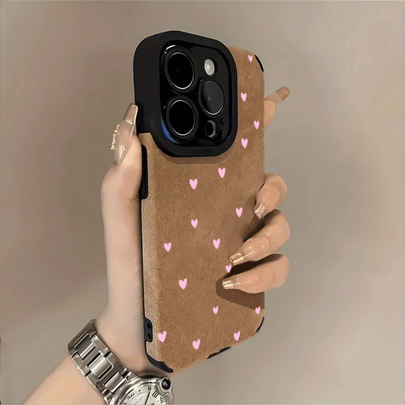 Moda Pembe Kalp Desenli Telefo - Phone Cases Pink incelemesi ve fiyatı