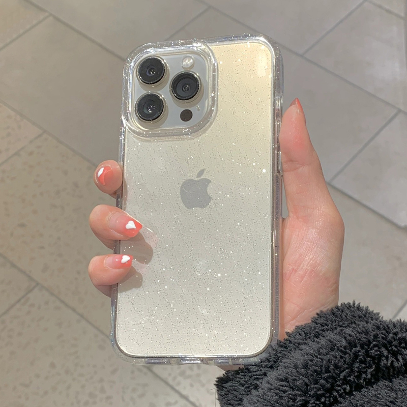 Şeffaf Basit Glitter Telefon K - Phone Cases Mous incelemesi ve fiyatı