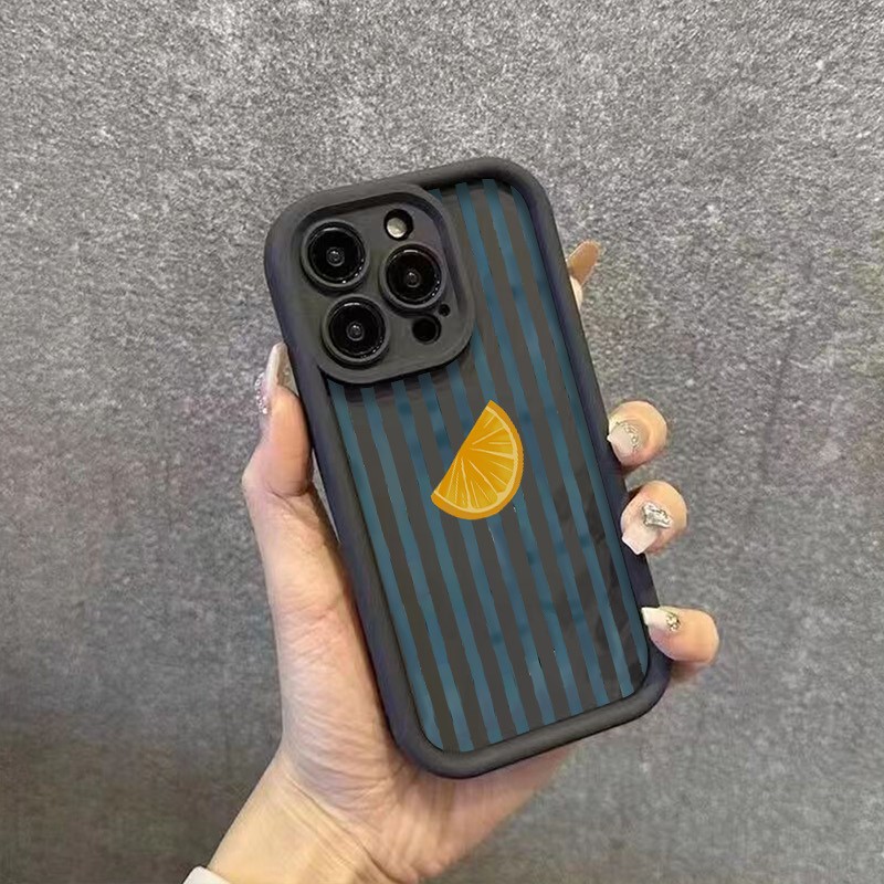 Çizgili Limon Dilimi Desenli T - Phone Cases Mous incelemesi ve fiyatı