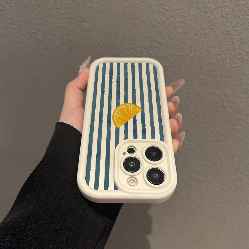 Çizgili Limon Dilimi Desenli T - Phone Cases Mous incelemesi ve fiyatı