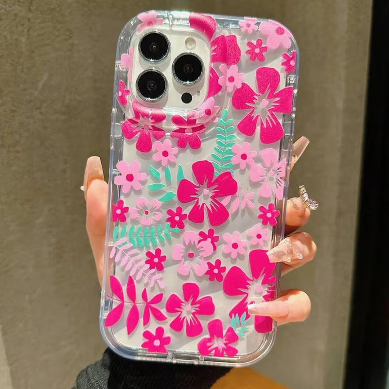 Pembe Çiçekli Zambak Desenli i - Phone Cases Pink incelemesi ve fiyatı