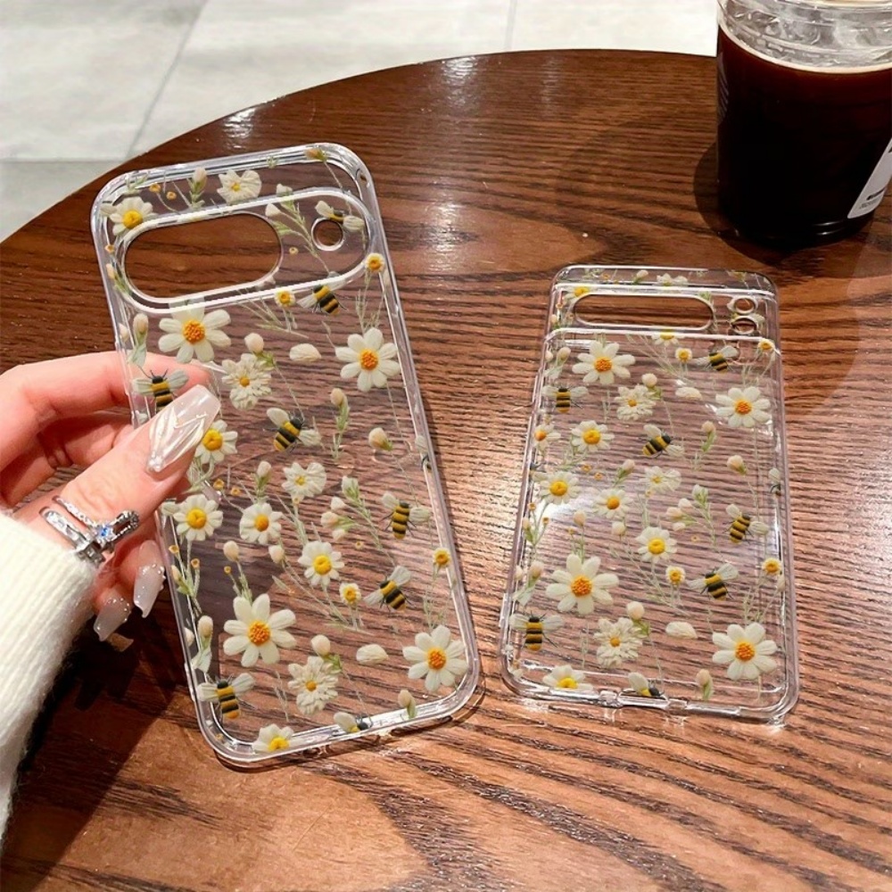 Sevimli Bal Arısı Çiçek Desenl - Phone Cases Pixel 10 incelemesi ve fiyatı
