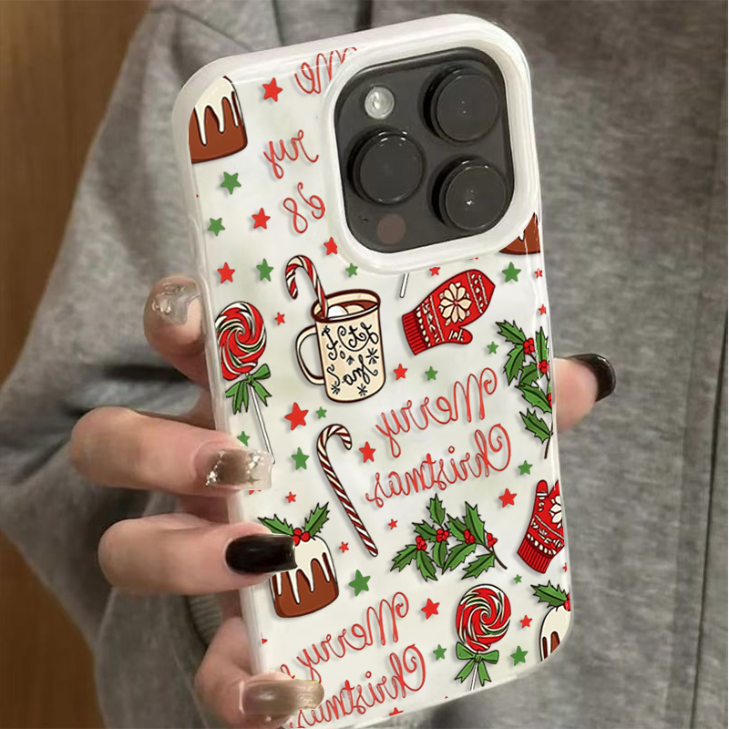 Sevimli Şenlikli Noel Desenli  - Phone Cases Cute incelemesi ve fiyatı