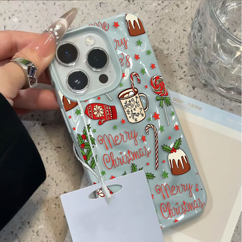 Sevimli Şenlikli Noel Desenli  - Phone Cases Cute incelemesi ve fiyatı